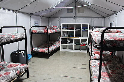 Imagen del interior del Centro de Menores Nueva Esperanza en Ceuta