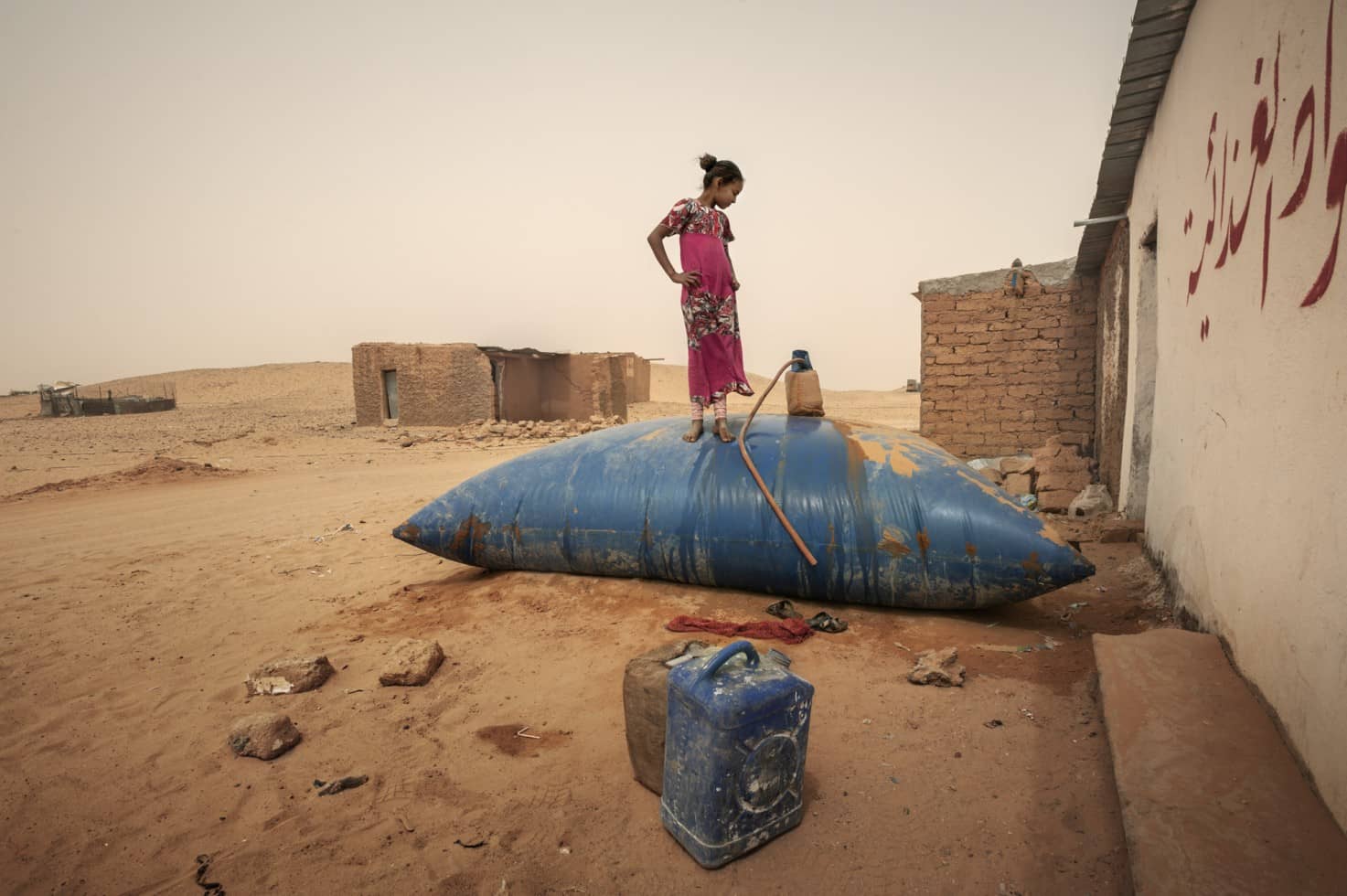 Campamento de personas refugiadas saharauis