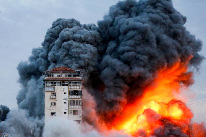 Ataque israelí a la ciudad de Gaza. Hostilidades en la Franja de Gaza