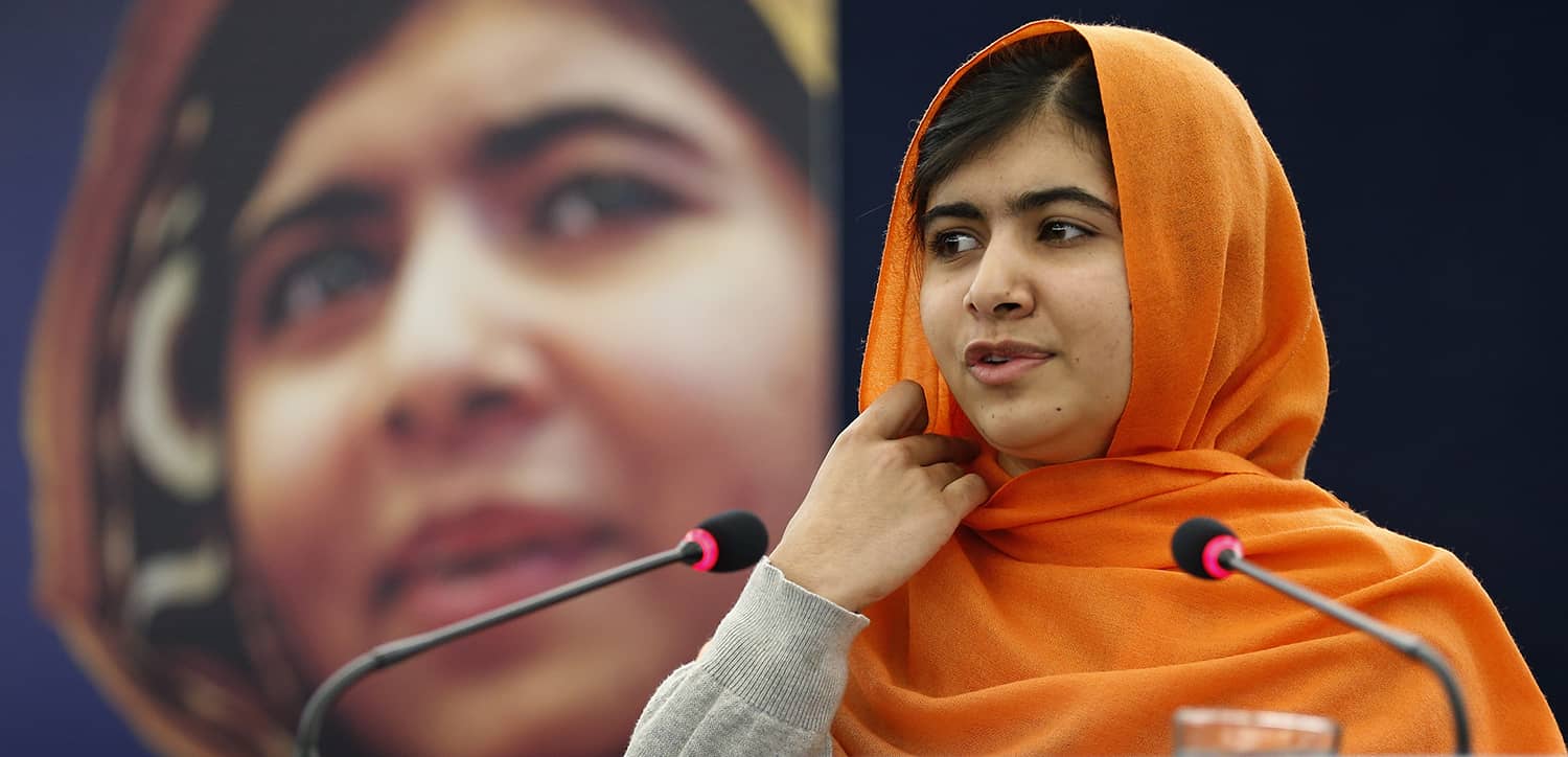 Malala Yousafzai recibe el Premio Sajarov por su lucha a favor de la educación