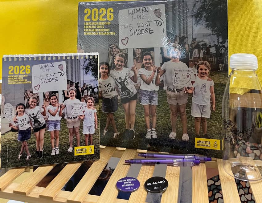 El calendario de 2026 y otros productos de la tienda online