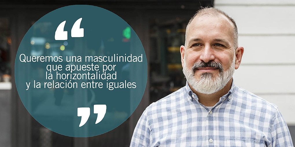 Jose Ignacio Pichardo: "Queremos una masculinidad que apueste por la horizontalidad y la relación entre iguales"