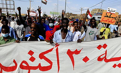 SUDAN-POLITICS/PROTEST