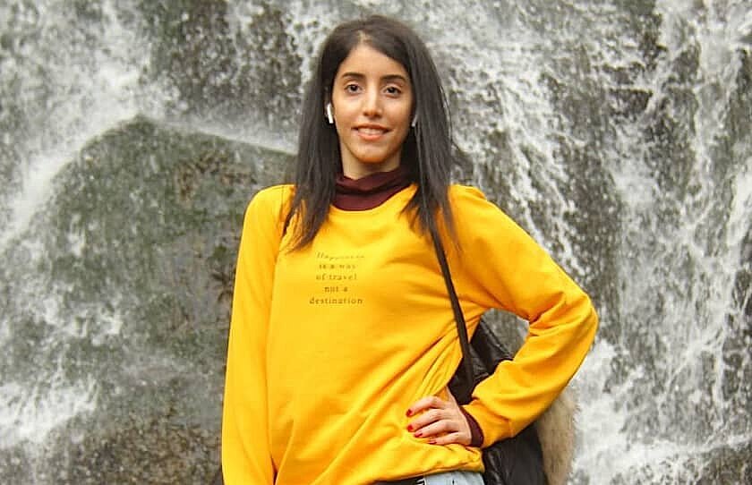 Retrato de Manahel al Otaibi