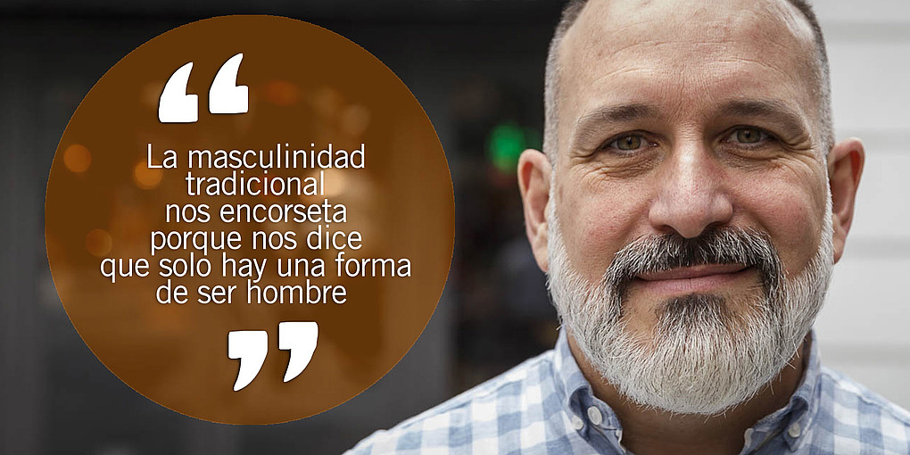 Jose Ignacio PIchardo: "La masculinidad tradicional nos encorseta porque nos dice que solo hay una forma de ser hombre"
