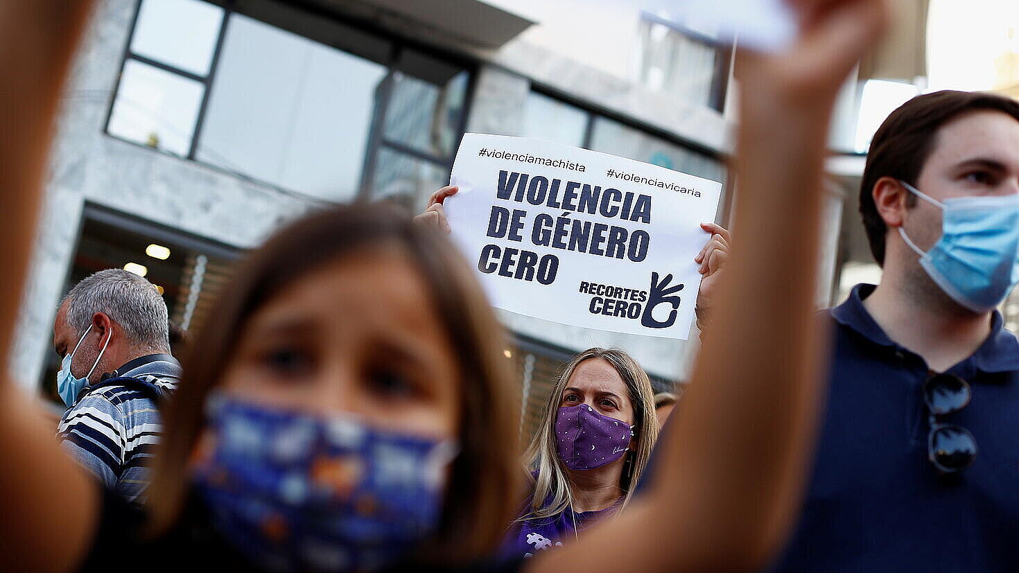 SPAIN-MISSING/GIRLS Manifestación contra la violencia de género