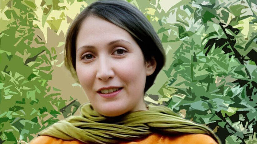 Retrato de Sharifeh Mohammadi