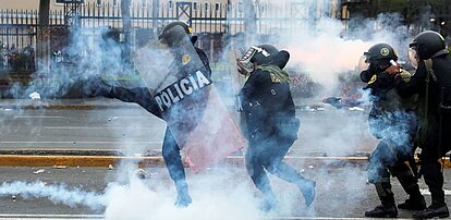 Protestas en Perú: el papel del suministro de armas