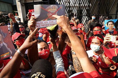 MYANMAR-POLITICS/THAILAND