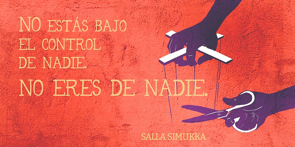Frase contra el acoso escolar de Salla Simukka