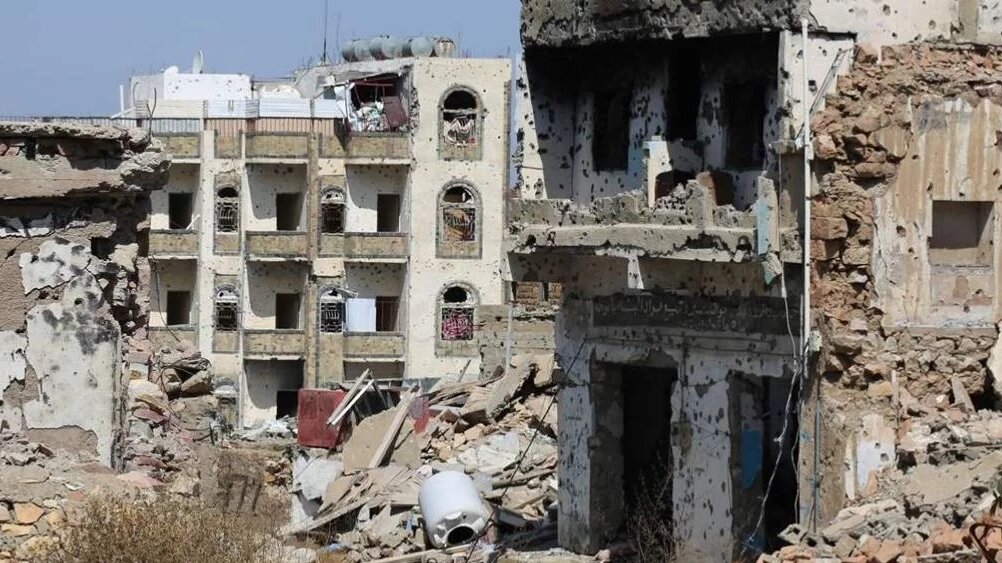 edificios derruidos por las bombas