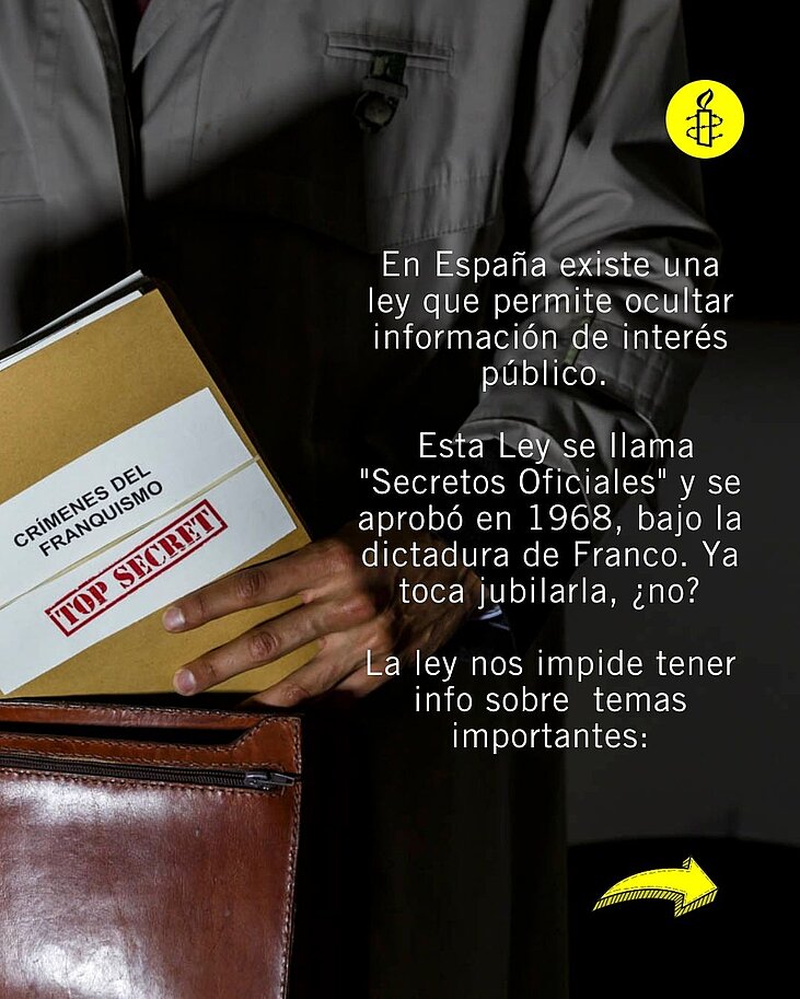 En España existe una ley que permite ocultar información de interés público