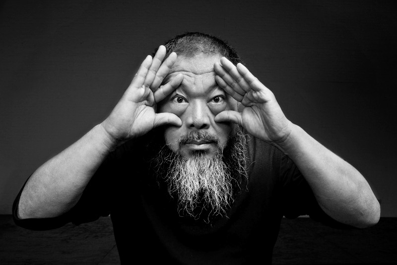 Retrato de Ai Weiwei
