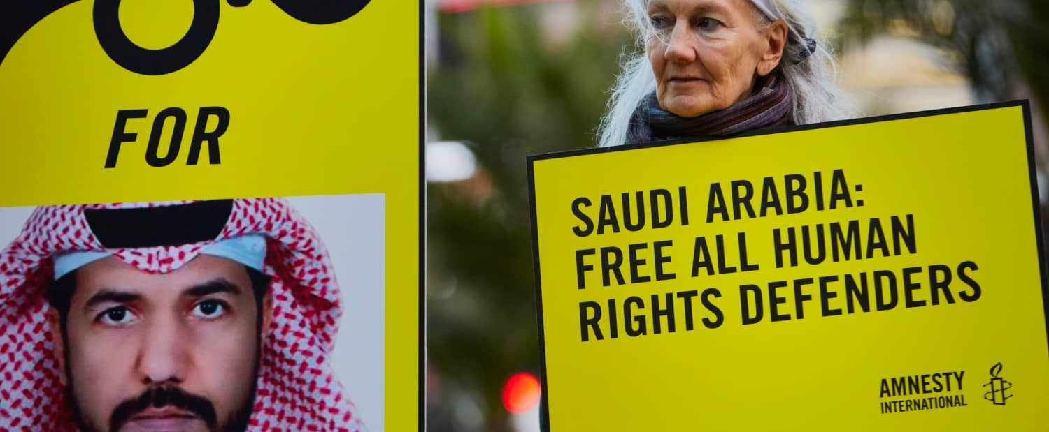 Por el respeto de los derechos humanos en Arabia Saudí