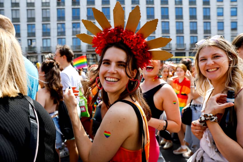 Celebración de Orgullo en Viena. En el Día de la Diversidad Lésbica apoyamos la diversidad sexual y la igualdad de derechos