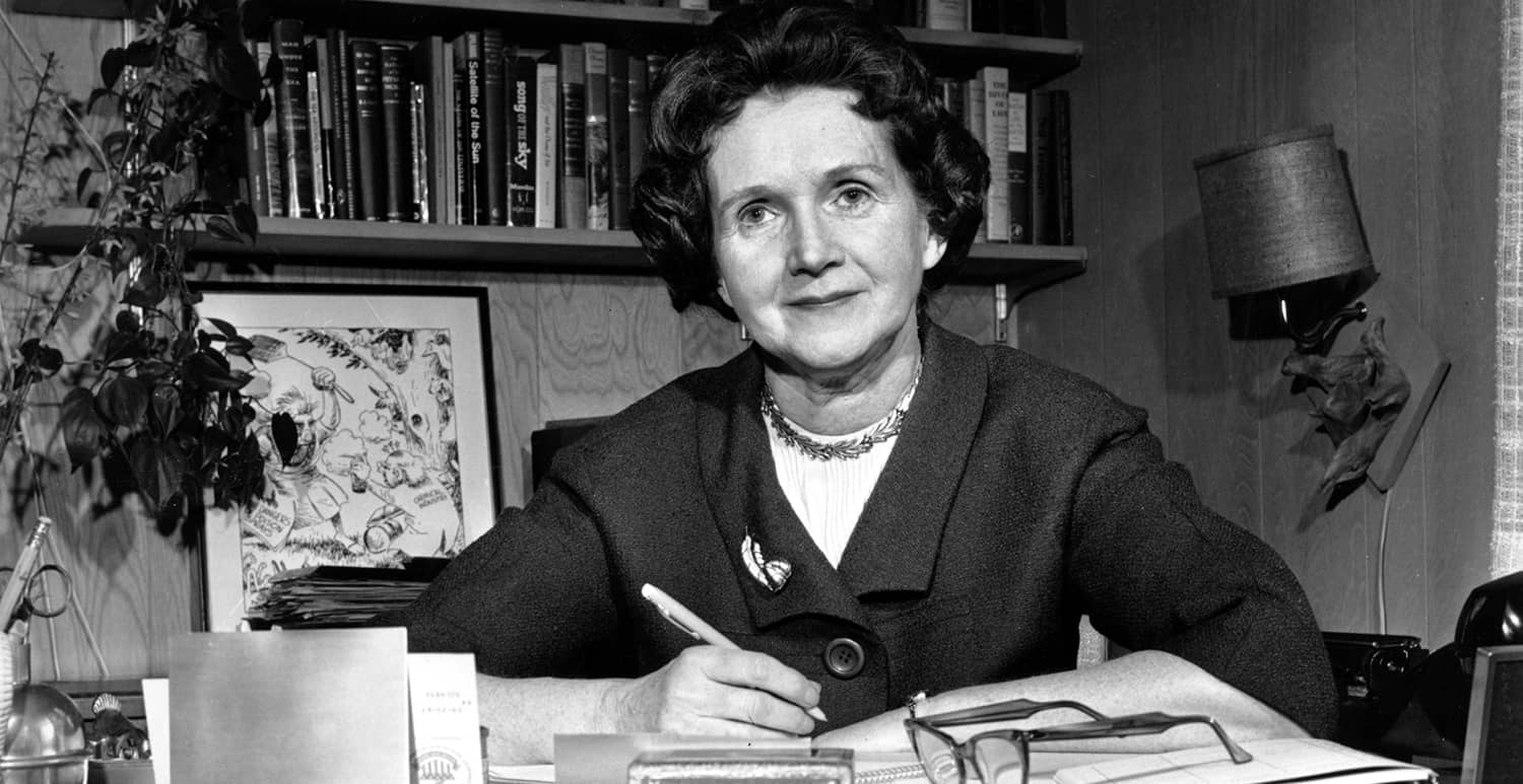 La ecologista Rachel Carson