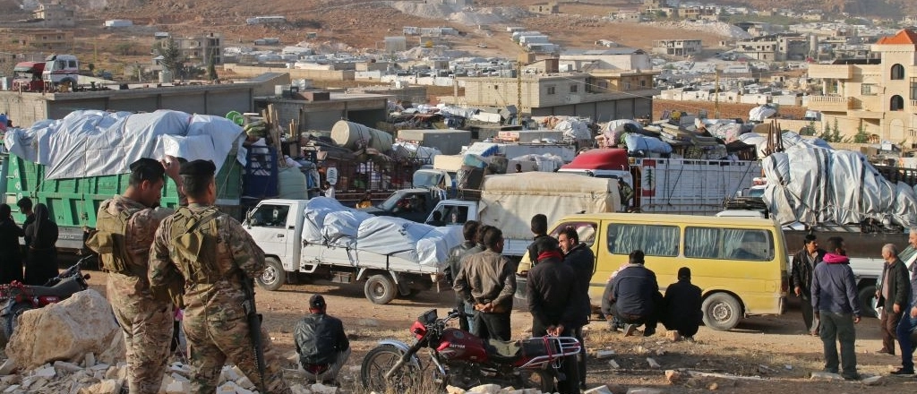 campamento de refugiados sirios en Líbano