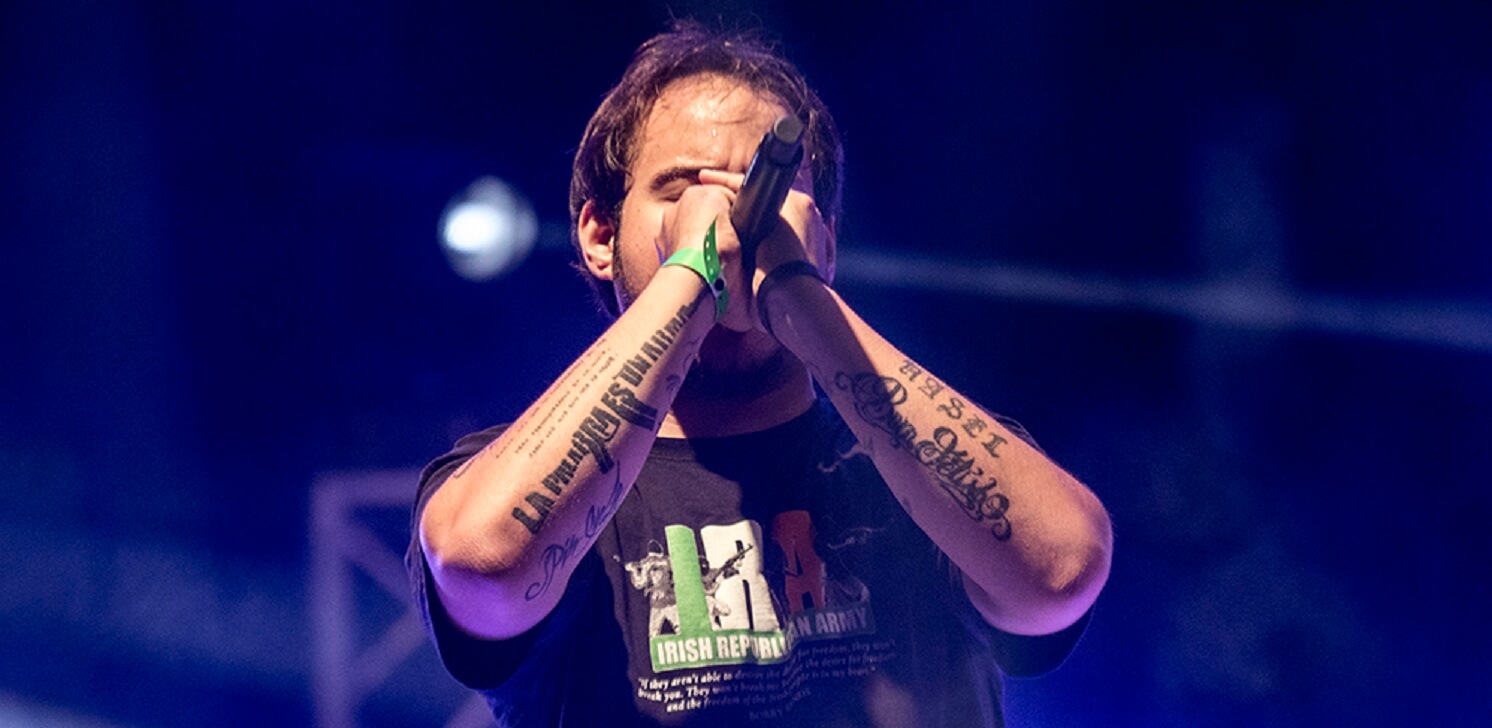 Hasel en un concierto suyo en Barraques, Reus, el 24 de junio de 2016.