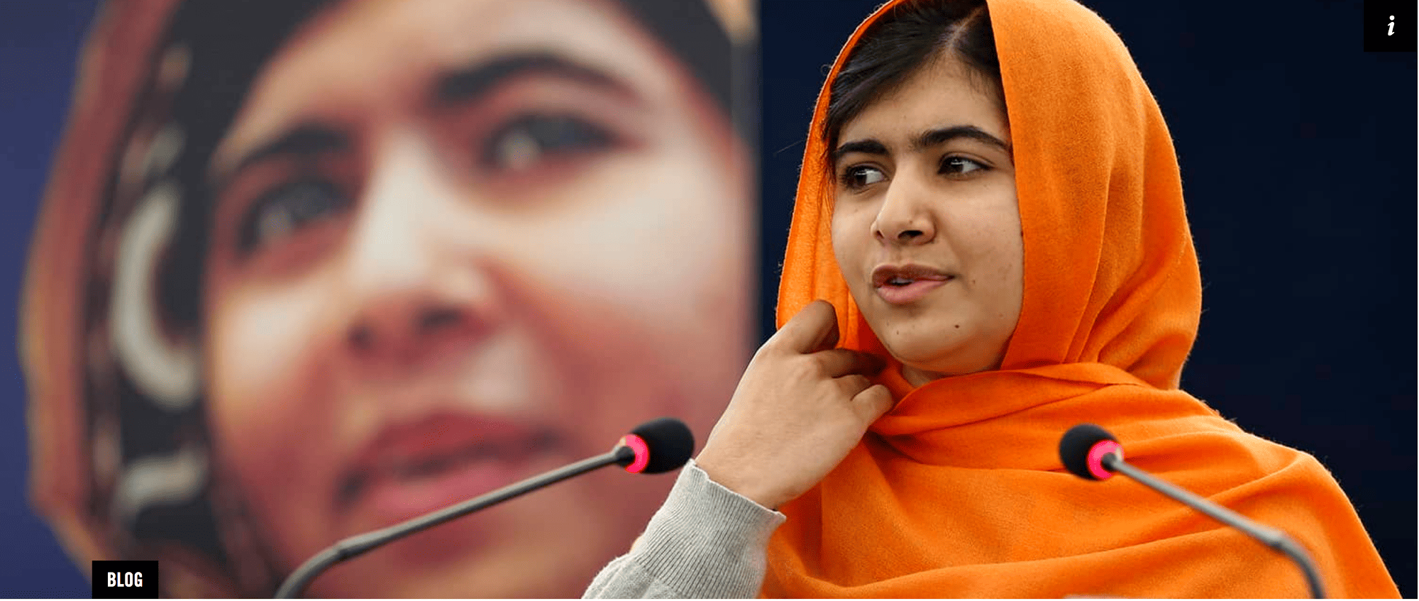 Malala Yousafzai, activista por la educación