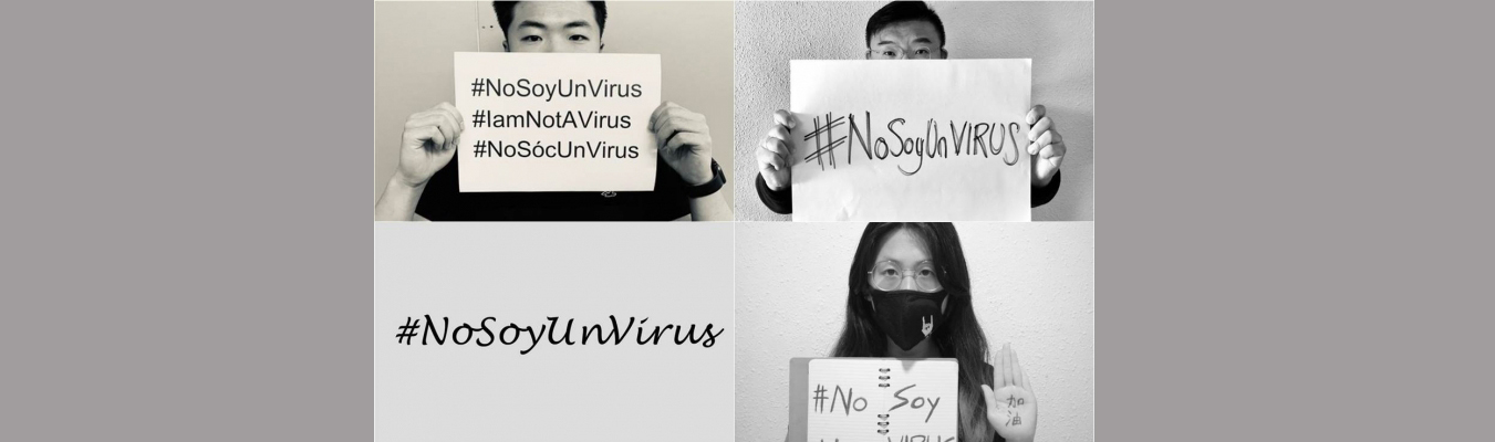 Campaña #NoSoyUnVirus en España TWITTER 