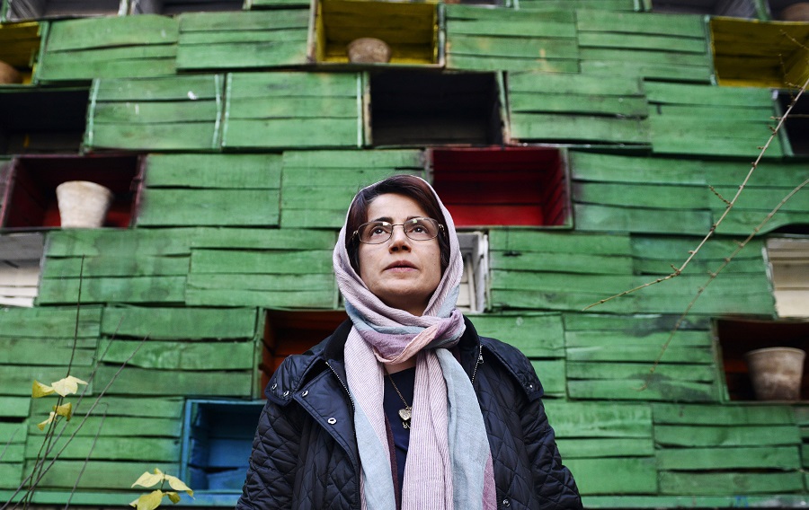 Nasrin Soutoudeh defensora de las mujeres iraníes