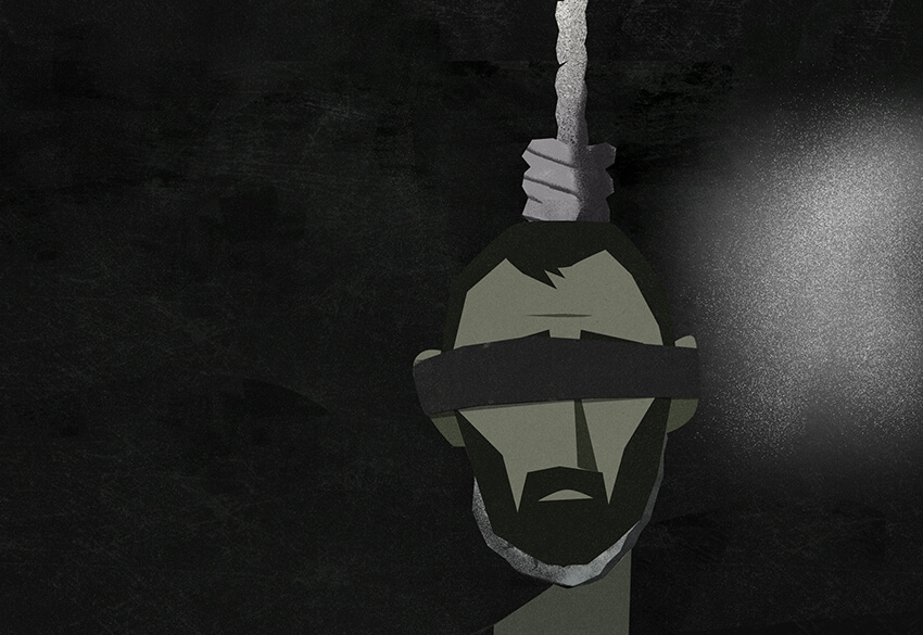 Fotogramas de la película de animación: "Siria: El matadero humano". 