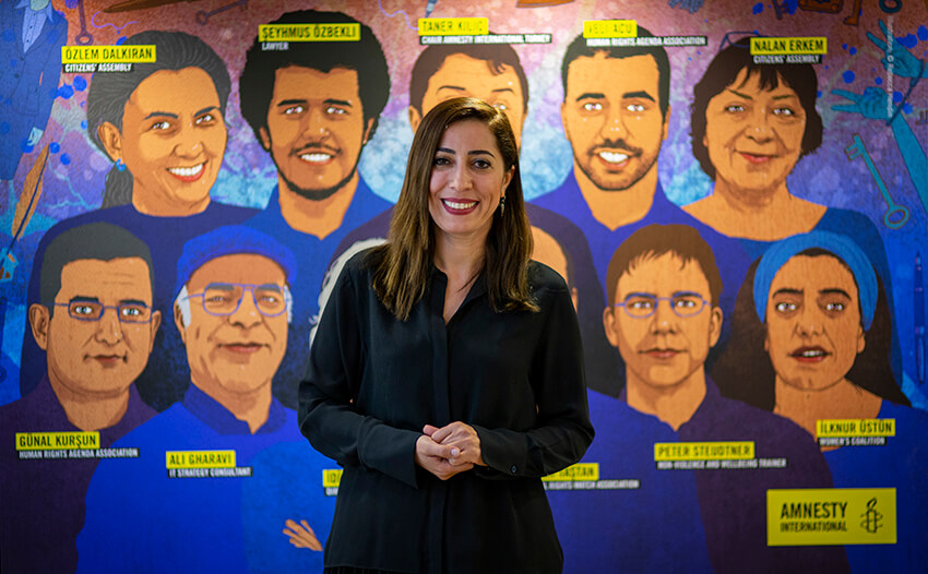 Nurcan Baysal, periodista y defensora de derechos humanas turca