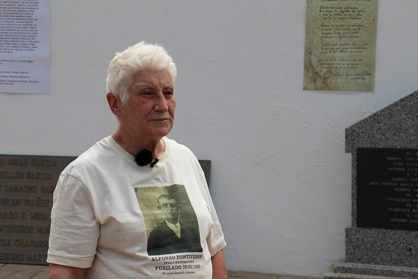 Isabel Fontiveros Carrión busca a su abuelo, fusilado el 20 de junio de 1939 tras un juicio sumarísimo
