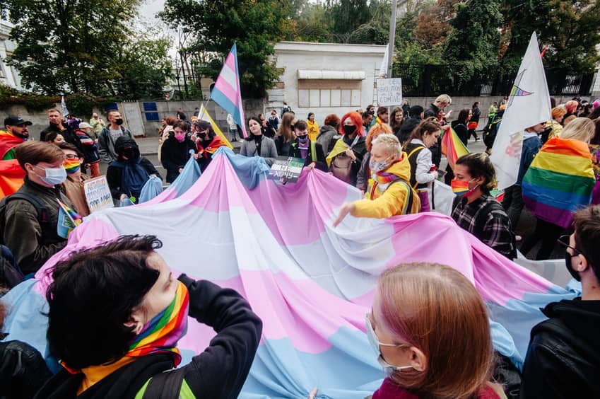 La Marcha por la Igualdad celebrada en Kiev, Ucrania