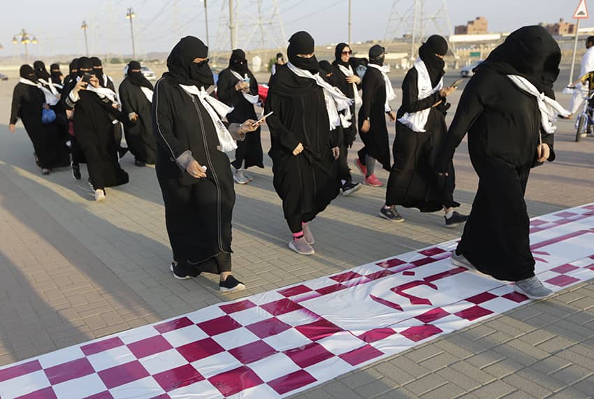 Los derechos de las mujeres no se respetan en Arabia Saudí