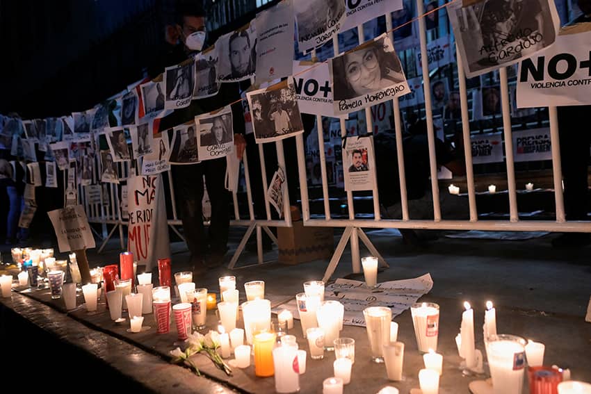 Vigilia por los y las periodistas asesinados