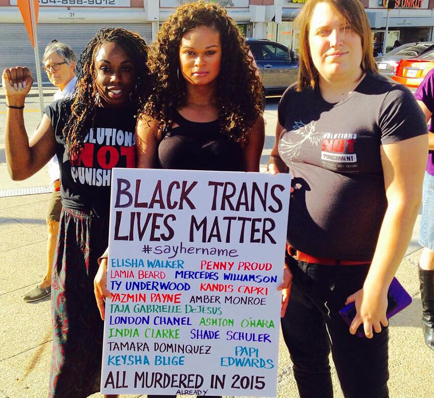 Activistas trans