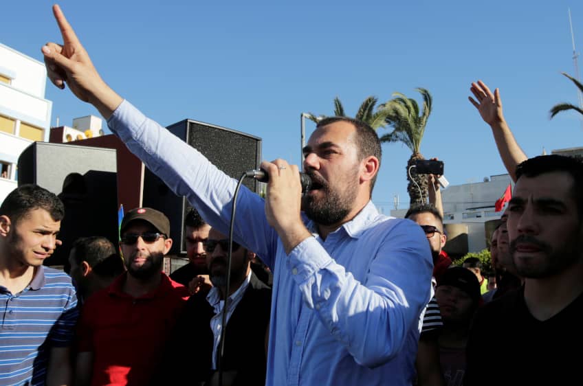 Nasser Zefzafi, activista y defensor de los derechos humanos marroquí