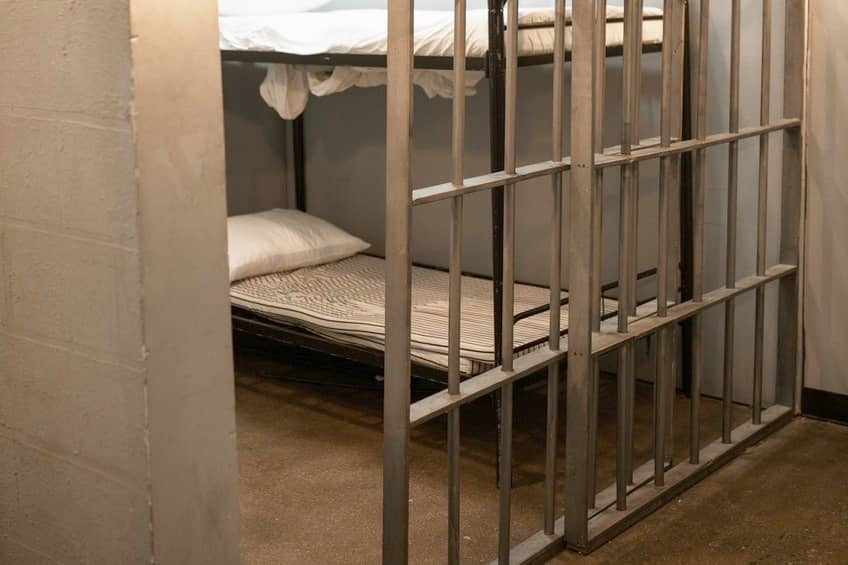 Imagen del interior de una prisión. Crónica de la pena de muerte