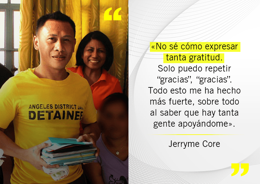 Jerryme Core fue Acción Urgente de Amnistía Internacional