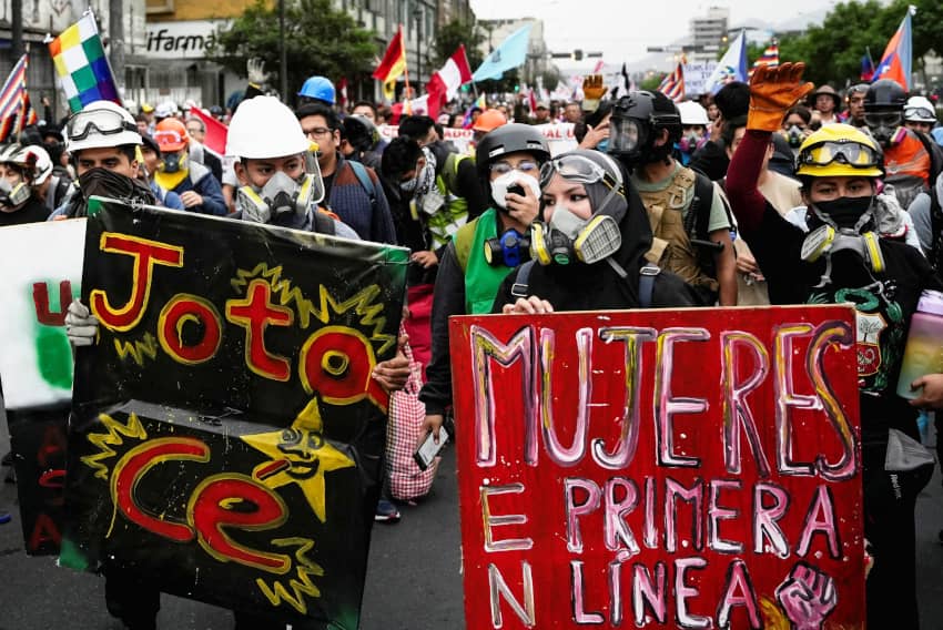Manifestación en Perú: el flujo de las armas durante los disturbios