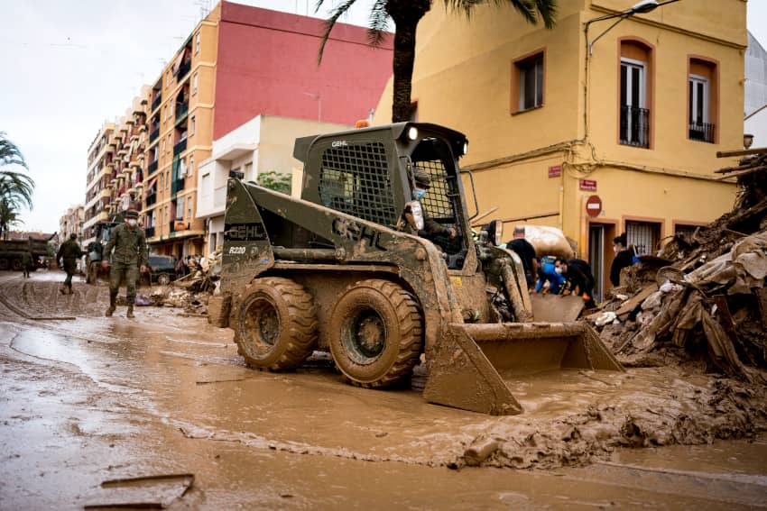Imágenes de las consecuencias de la Dana en Valencia