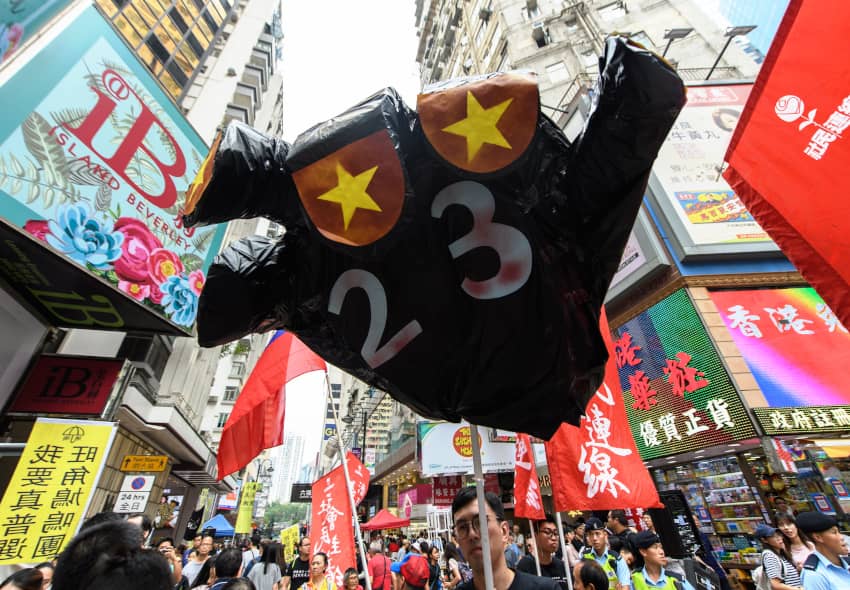 Los efectos de la Ley del Artículo 23 en los derechos humanos de Hong Kong