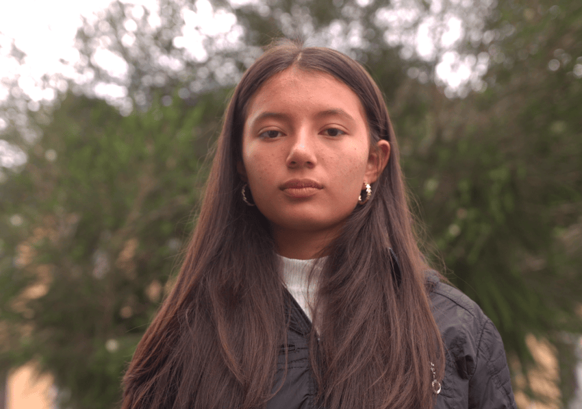 Leonela Moncayo, activista climática