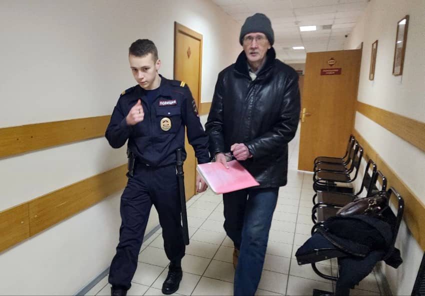 Vladimir Rumyantsev en los tribunales