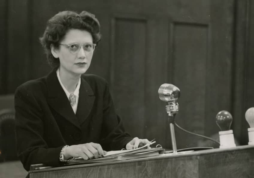 Sadie B. Arbuthnot, primera mujer abogada en intervenir en los juicios de Núremberg