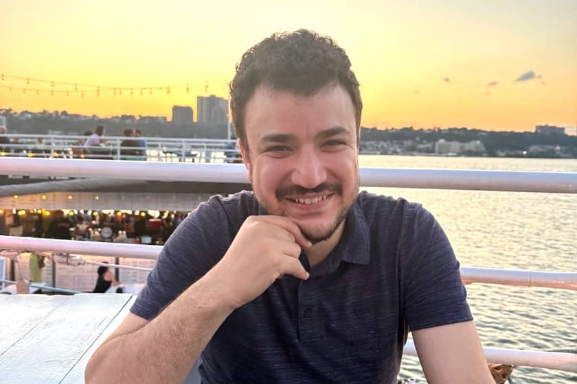 Retrato de Mahmoud Khalil